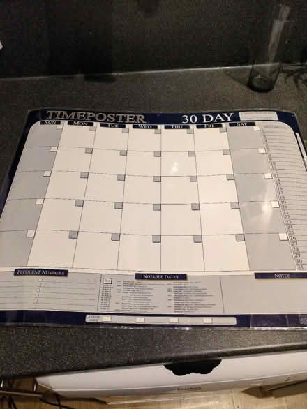 Photo of free Laminated calendar (Bruntsfield EH10) #2