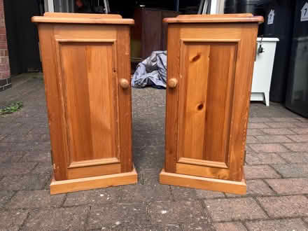 Photo of free Pine bedside cabinets (Northfield Crescent NG9) #1