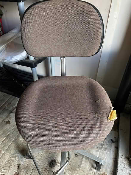 Photo of free Brown swivel office chair (Shirley, Croydon) #1
