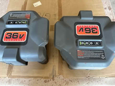 Photo of free Lawn mower batteries (Mago Vista Park area) #1