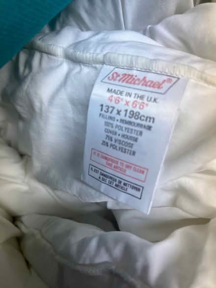 Photo of free 2 single duvets (Corsham SN13) #1