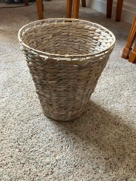 Photo of free Raffia waste bin (SE26) #1