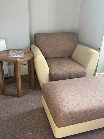 Photo of free Single sofa with ottoman (Balsall Heath B12) #3