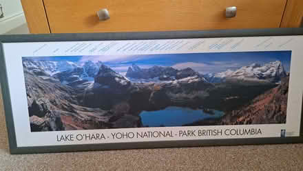 Photo of free Framed panorama of Lake O'Hara, Yoho National Park (Burnbanks CA10) #1