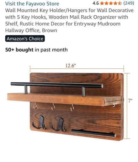 Photo of free Wall mounted key holder (Waddon) #2