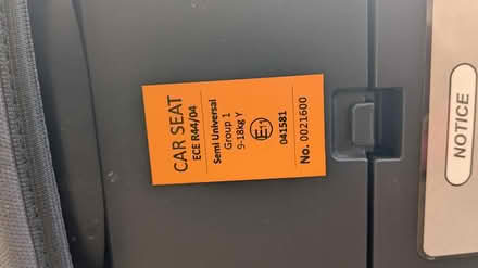 Photo of free car seat 9-18 kg Isofix (Br6) #4