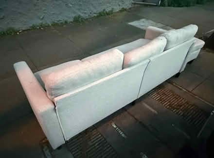 Photo of free sofa & ottoman / street pickup (Lower Haight) #2