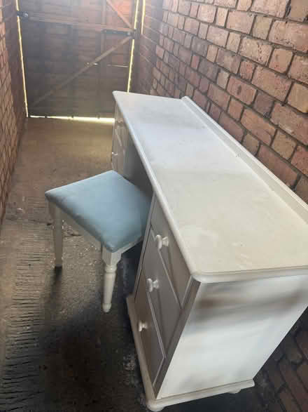 Photo of free Vanity table & seat (Harold Hill RM3) #1