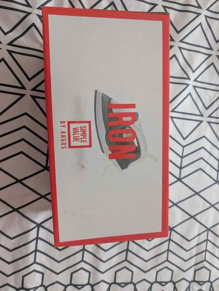 Photo of free Argos Clothes Iron (near new) (Blackwall, E14) #1