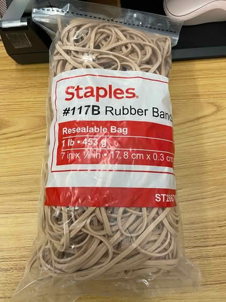 Photo of free Large rubber bands 7in x 1/8in (Upper East Side) #1