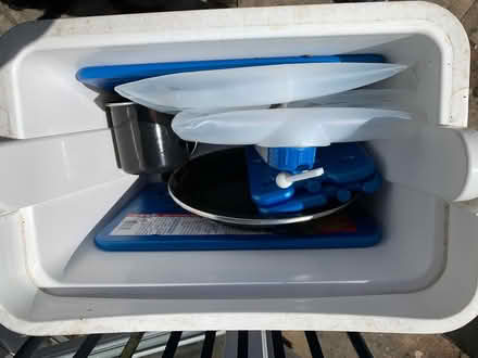 Photo of free Camping cooler box and contents (Wheathampstead AL4) #1