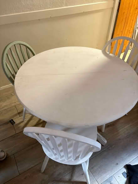 Photo of free Table with four chairs (BT12) #2