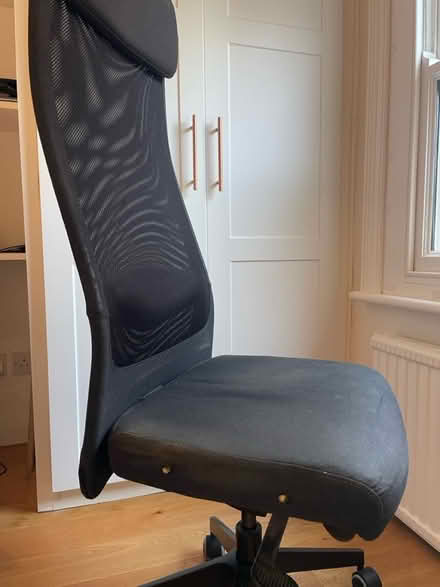 Photo of free IKEA Black office chair (Fulham SW6) #4