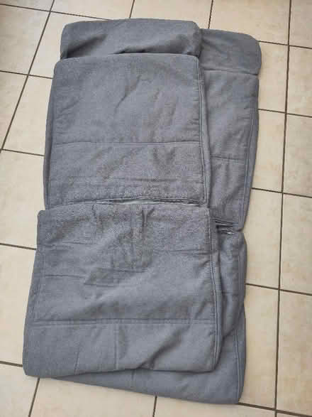 Photo of free 2 x IKEA Poang cushion covers (Moss Side PR26) #1