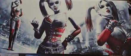 Photo of free Harley Quinn canvas (Blantyre G72) #1