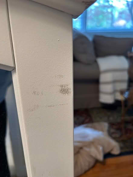 Photo of free White wooden mirror (Fairfield, Connecticut) #4