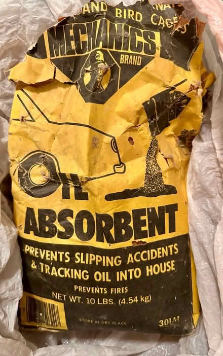 Photo of free Mechanics Brand Oil Absorbent (West San Jose 95128) #1