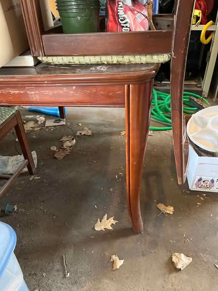 Photo of free Antique table & chairs (Oradell) #1