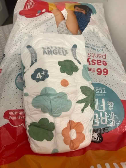 Photo of free Diaper size 4+(31) pieces (West bromwich) #1