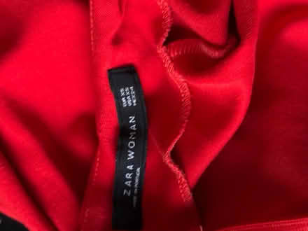 Photo of free XS Zara Red Dress (Clason Point Bronx NY) #3