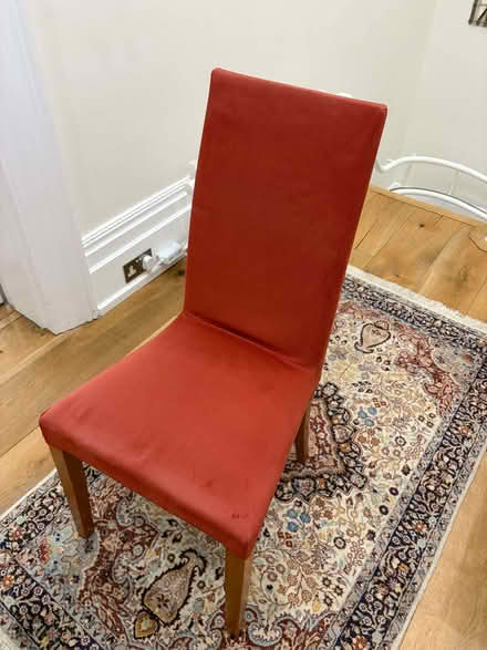 Photo of free six high back dining chairs (Hampstead NW3) #1
