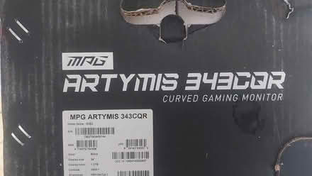 Photo of free MSI 34" Curved Computer Monitor (Finsbury Park, N4) #2