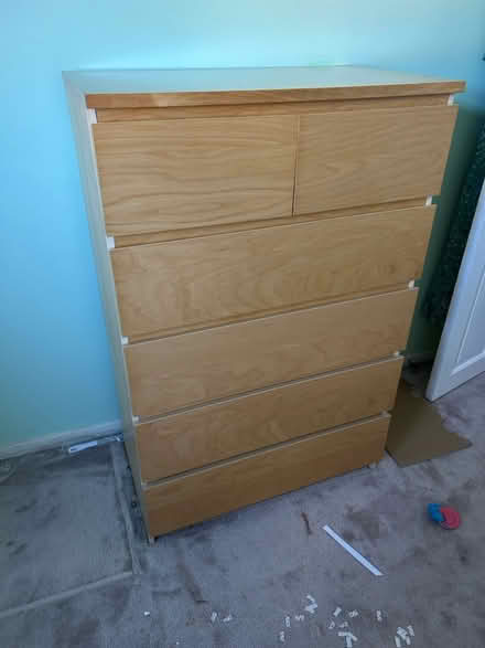 Photo of free IKEA Malmo 6 drawer chest (AL3 near Waitrose) #1