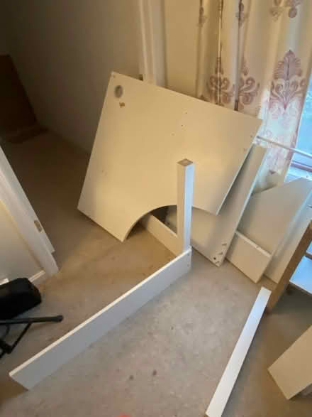 Photo of free Second try- disassembled desk (Malden Center) #1