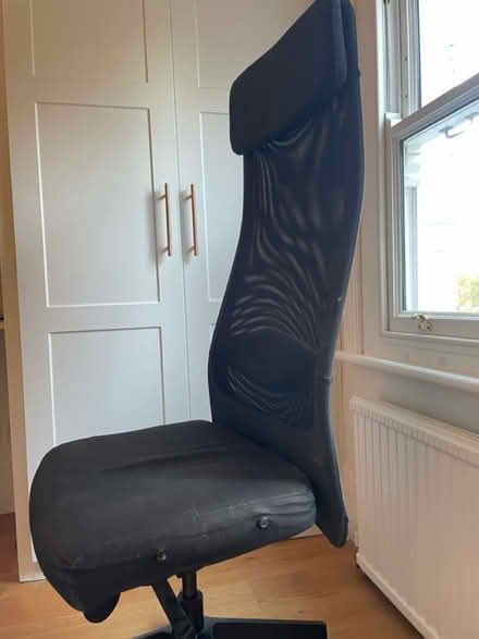 Photo of free IKEA Black office chair (Fulham SW6) #3