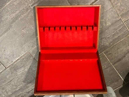 Photo of free Storage box for silverware (Randolph Hills (Ashley Drive)) #1