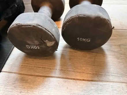 Photo of free Two 10kg weights (Burham Rochester) #2