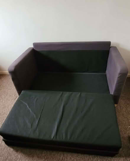 Photo of free Minimalist IKEA ULLVI 2 Seater SofaBed Grey Color (Parkstreet AL2) #1