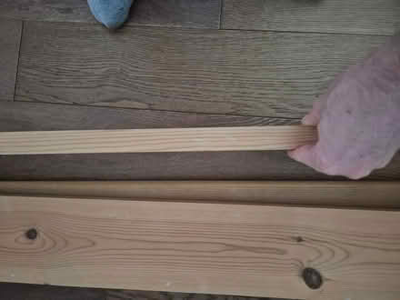 Photo of free 3 solid pine wood banisters 293cm (hemel hempstead) #2