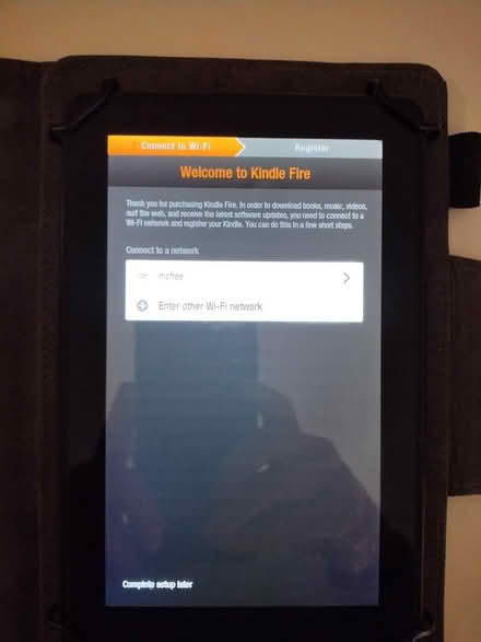 Photo of free Kindle Fire (Rte 119 West of Bancroft) #1
