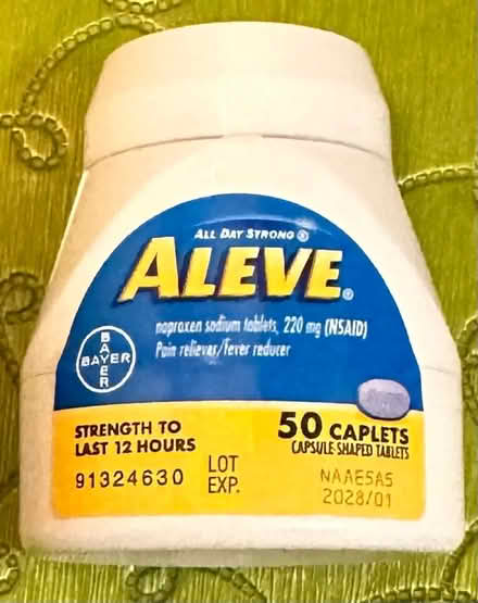 Photo of free Aleve Naproxen Sodium Caplets (West San Jose 95128) #1