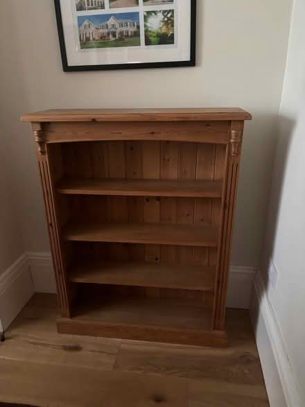 Photo of free Pine shelf unit (Wokingham RG40) #2