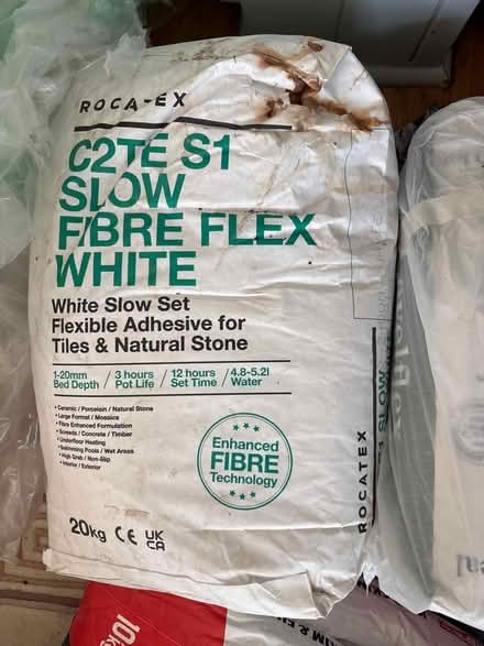 Photo of free Tiles adhesive (Abingdon OX14) #1