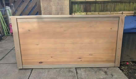 Photo of free Wooden Headboard/Footboard (PL4) #3