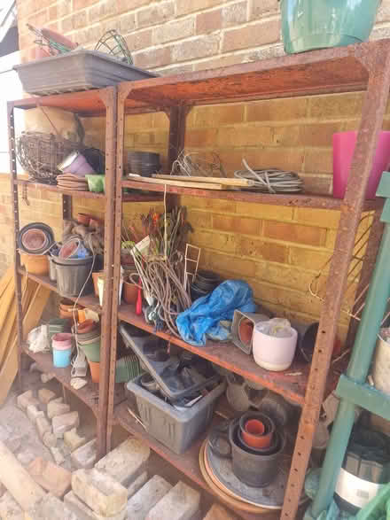 Photo of free Racking quite rusty but holds weight (Seaford BN25) #1