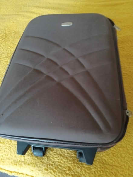 Photo of free Small brown Sovereign suitcase (Hollingbury BN1) #1