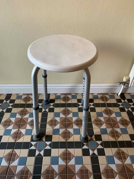 Photo of free shower stool (Lymm WA13) #1