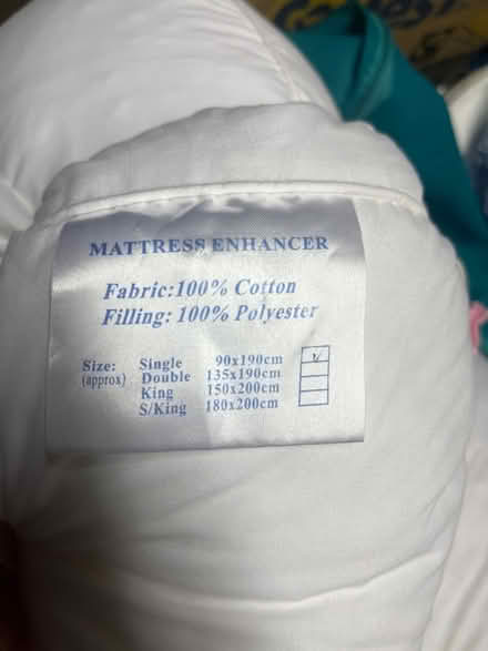 Photo of free Single bed mattress topper (Corsham SN13) #1