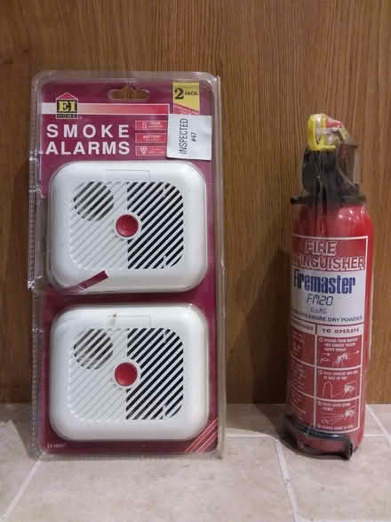 Photo of free Smoke alarms and fire extinguisher (Brampton CA8) #1