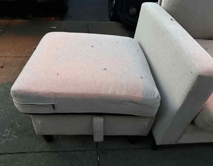 Photo of free sofa & ottoman / street pickup (Lower Haight) #4