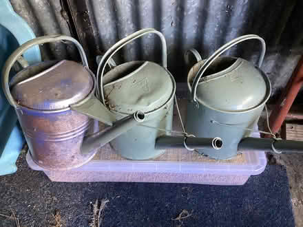 Photo of free Watering can planters (IP32 Fornham Road area) #1