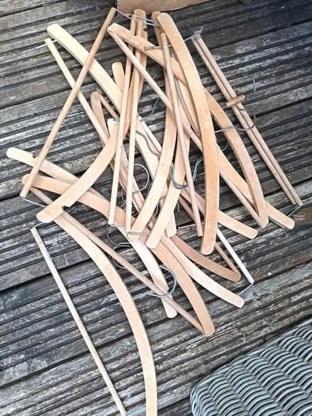 Photo of free Wooden coathangers (New Alresford SO24) #1