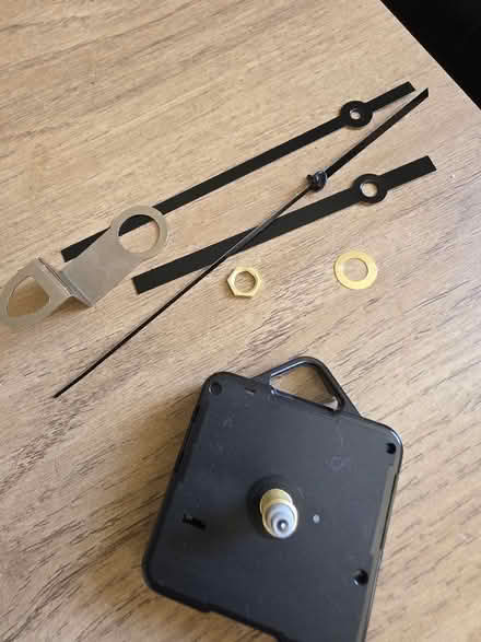 Photo of free Clock mechanism with hour, minute and seconds hands (Seaton Delaval NE25) #1