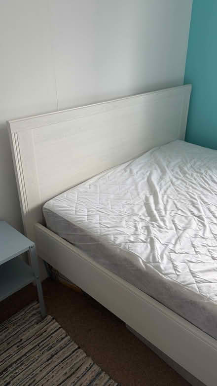 Photo of free Ikea Bed Frame and Mattress (Burnham SL1) #1