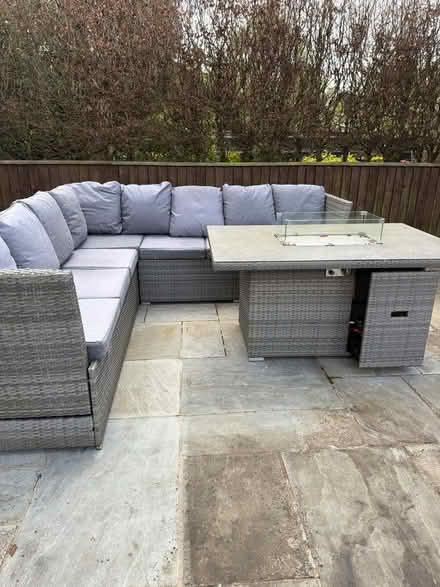 Photo of free Large corner garden sofa (Sutton Bridge) #1