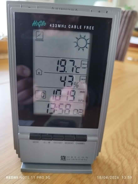 Photo of free Weather Station (Grange CH48) #4